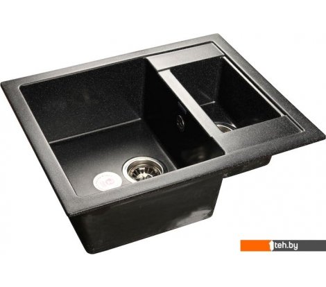  - Кухонные мойки GranFest GF-Q610K (черный) - GF-Q610K (черный)