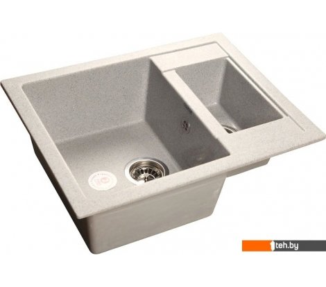  - Кухонные мойки GranFest GF-Q610K (серый) - GF-Q610K (серый)