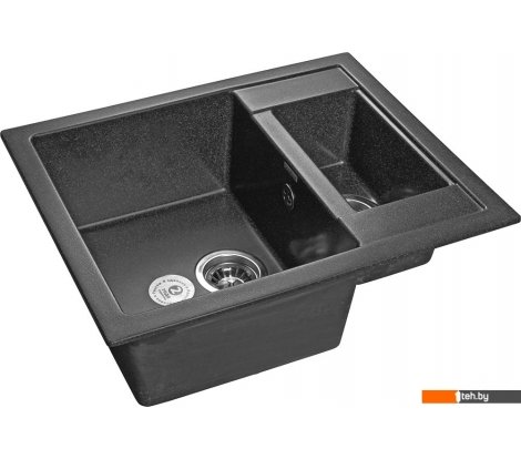 - Кухонные мойки GranFest GF-Q610K (графит) - GF-Q610K (графит)