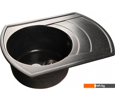  - Кухонные мойки GranFest GF-R650L (черный) - GF-R650L (черный)