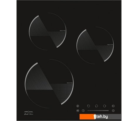  - Варочные панели Krona Ombra 45 BL - Ombra 45 BL