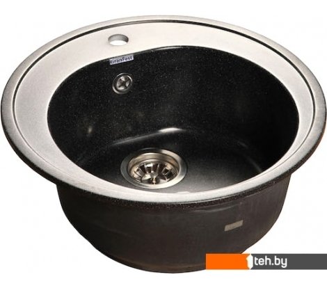  - Кухонные мойки GranFest GF-R510 (черный) - GF-R510 (черный)
