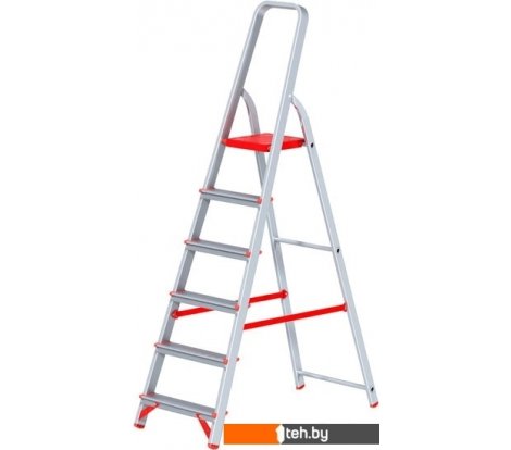  - Лестницы и стремянки Новая высота NV 311 алюминиевая профессиональная 6 ступеней - NV 311 алюминиевая профессиональная 6 ступеней