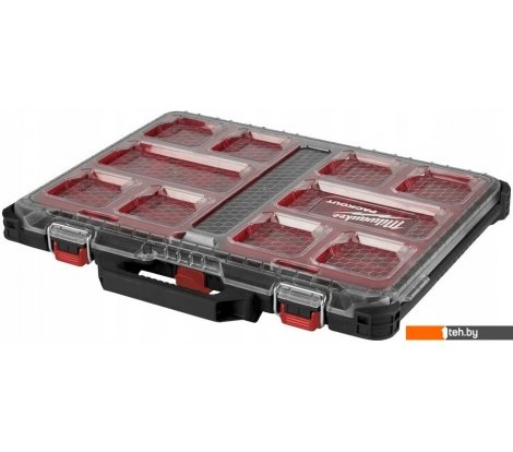  - Органайзеры и системы хранения инструментов Milwaukee Packout Slim Organiser 4932471064 - Packout Slim Organiser 4932471064