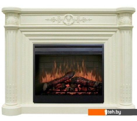  - Электрокамины и биокамины Smolcom Manor SYM26 (белый) - Manor SYM26 (белый)