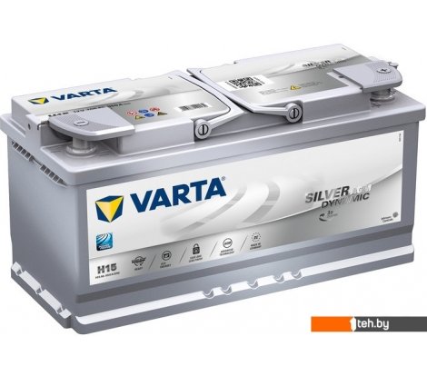  - Автомобильные аккумуляторы Varta Silver Dynamic AGM 605 901 095 (105 А·ч) - Silver Dynamic AGM 605 901 095 (105 А·ч)
