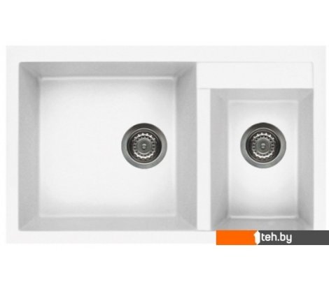  - Кухонные мойки Elleci Quadra 440 White K96 - Quadra 440 White K96