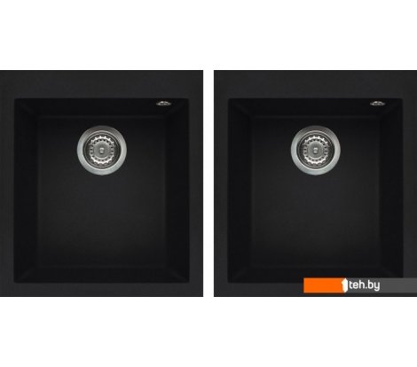  - Кухонные мойки Elleci Quadra 200 Black K86 - Quadra 200 Black K86