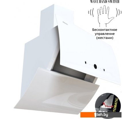  - Вытяжки Backer AH60E-THSL200C White Glass - AH60E-THSL200C White Glass