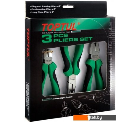  - Наборы инструментов Toptul GAAE0302 (3 предмета) - GAAE0302 (3 предмета)