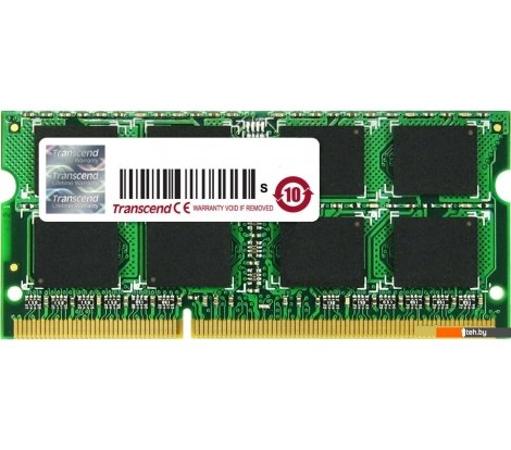  - Оперативная память Transcend JetRam 4GB DDR3 SO-DIMM PC3-12800 (TS512MSK64V6N) - JetRam 4GB DDR3 SO-DIMM PC3-12800 (TS512MSK64V6N)