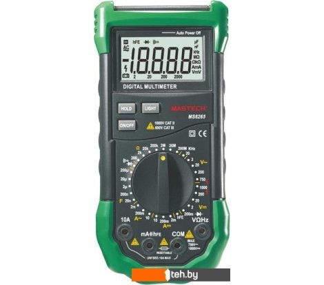  - Мультиметры, токовые клещи, индикаторные отвертки Mastech MS8265 - MS8265