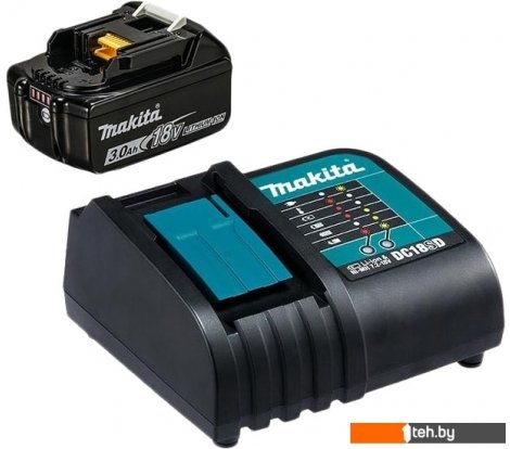  - Аккумуляторы и зарядные устройства для инструмента Makita DC18SD + BL1830B (18В/3.0 Ah + 7.2-18В) - DC18SD + BL1830B (18В/3.0 Ah + 7.2-18В)