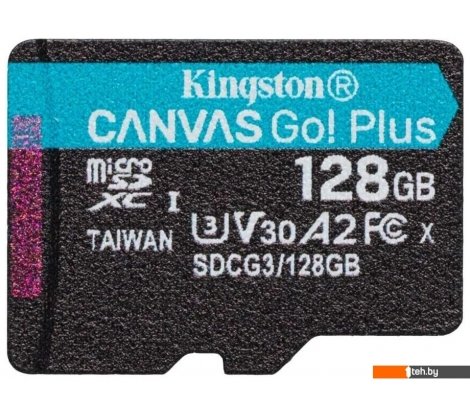  - Карты памяти Kingston Canvas Go! Plus microSDXC 256GB (с адаптером) - Canvas Go! Plus microSDXC 256GB (с адаптером)
