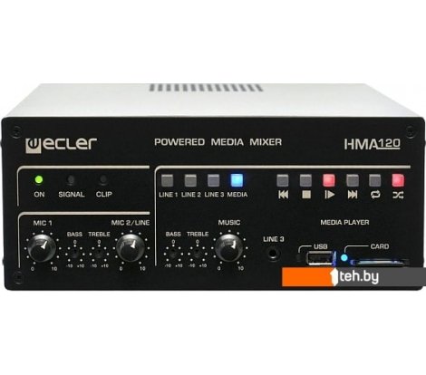 - AV-ресиверы и усилители Ecler HMA120 - HMA120