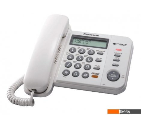  - Проводные телефоны Panasonic KX-TS2358RUW (белый) - KX-TS2358RUW (белый)