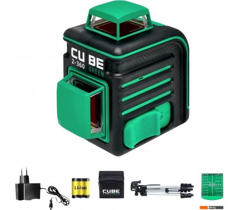  - Лазерные нивелиры ADA Instruments Cube 2-360 Green Professional Edition А00534 - Cube 2-360 Green Professional Edition А00534