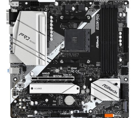  - Материнские платы ASRock B550M Pro4 - B550M Pro4