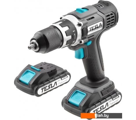  - Электродрели и дрели-шуруповерты Tesla TCD182DC (с 2-мя АКБ, кейс) - TCD182DC (с 2-мя АКБ, кейс)