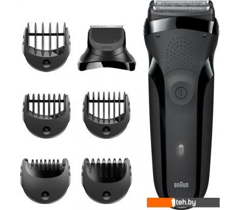 - Электробритвы мужские Braun Series 3 Shave&Style 300BT - Series 3 Shave&Style 300BT