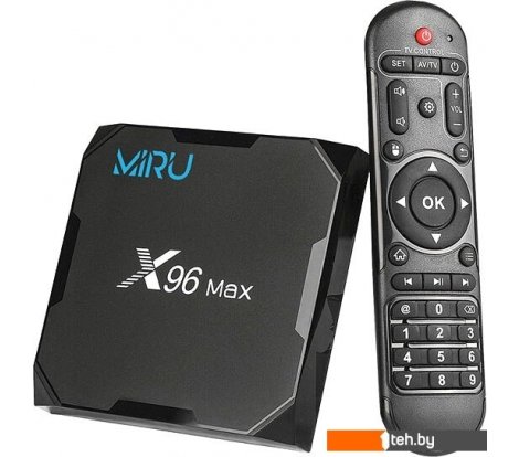  - Медиаплееры и ТВ-приставки Miru X96 Max+ 4ГБ/32ГБ - X96 Max+ 4ГБ/32ГБ
