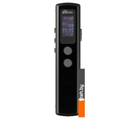  - Диктофоны Ritmix RR-120 4GB (черный) - RR-120 4GB (черный)