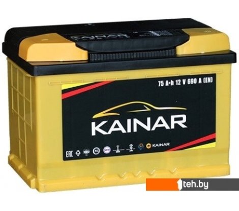  - Автомобильные аккумуляторы Kainar R низкий (75 А·ч) - R низкий (75 А·ч)