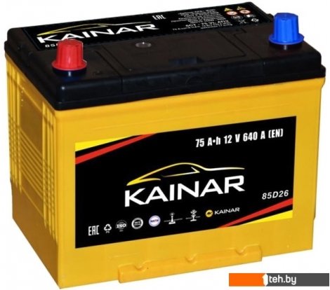  - Автомобильные аккумуляторы Kainar Asia 75 JL (75 А·ч) - Asia 75 JL (75 А·ч)