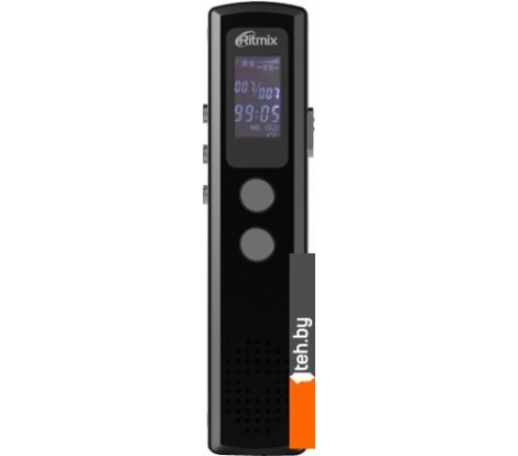  - Диктофоны Ritmix RR-120 8GB (черный) - RR-120 8GB (черный)