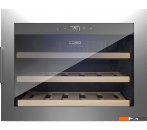  - Винные шкафы CASO WineSafe 18 EB Inox - WineSafe 18 EB Inox