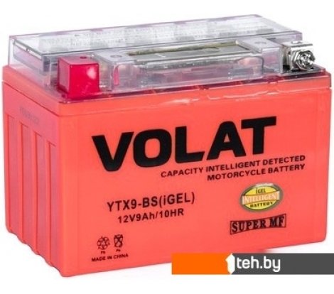  - Мотоциклетные аккумуляторы VOLAT YTX9-BS(iGEL) (9 А·ч) - YTX9-BS(iGEL) (9 А·ч)