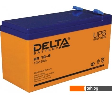  - Аккумуляторы для ИБП Delta HR 12-9 (12В/9 А·ч) - HR 12-9 (12В/9 А·ч)