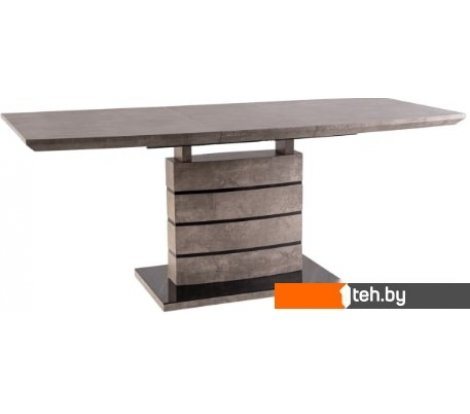  - Кухонные столы и обеденные группы Signal Leonardo 140x80 (бетон) - Leonardo 140x80 (бетон)