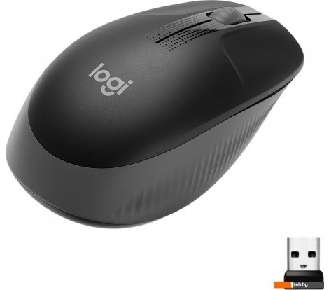  - Мыши Logitech M190 (черный/темно-серый) - M190 (черный/темно-серый)