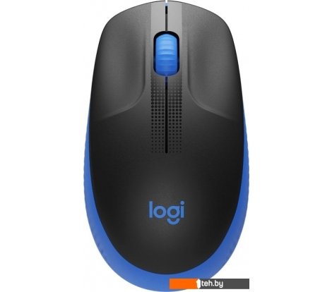  - Мыши Logitech M190 (черный/синий) - M190 (черный/синий)