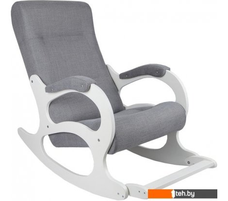  - Кресла Бастион 2 с подножкой (рогожка, Мемори 15/белый) - 2 с подножкой (рогожка, Мемори 15/белый)