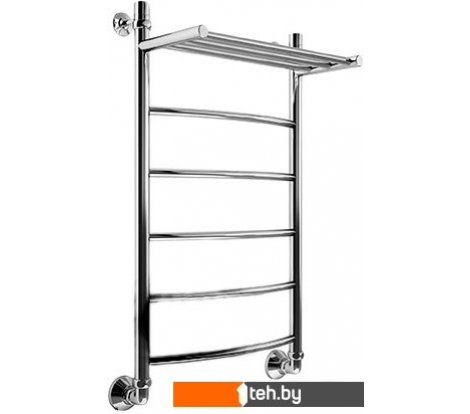  - Полотенцесушители Маргроид Вид 4 с полкой 80x50 - Вид 4 с полкой 80x50