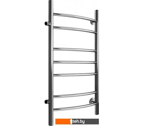  - Полотенцесушители Маргроид Вид 5 боковое подключение с полкой 80x50 - Вид 5 боковое подключение с полкой 80x50