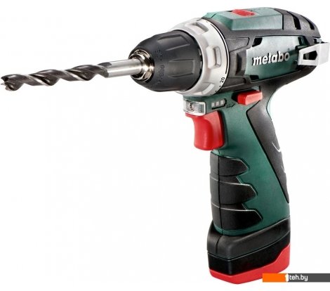  - Шуруповерты, гайковерты, электроотвертки Metabo PowerMaxx BS 600984000 (с 2-мя АКБ) - PowerMaxx BS 600984000 (с 2-мя АКБ)