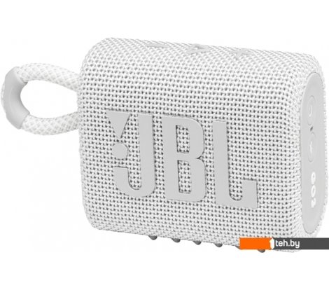  - Беспроводные и портативные колонки JBL Go 3 (белый) - Go 3 (белый)