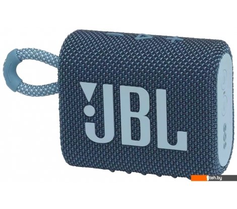  - Беспроводные и портативные колонки JBL Go 3 (синий) - Go 3 (синий)