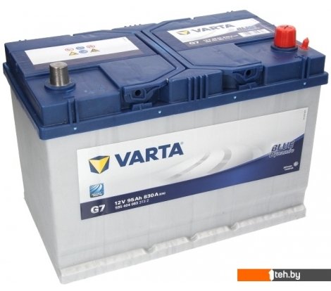  - Автомобильные аккумуляторы Varta Blue Dynamic G7 595 404 083 (95 А/ч) - Blue Dynamic G7 595 404 083 (95 А/ч)