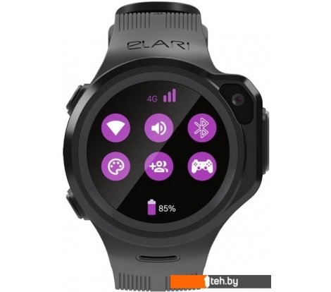  - Умные часы и браслеты Elari KidPhone 4GR (черный) - KidPhone 4GR (черный)