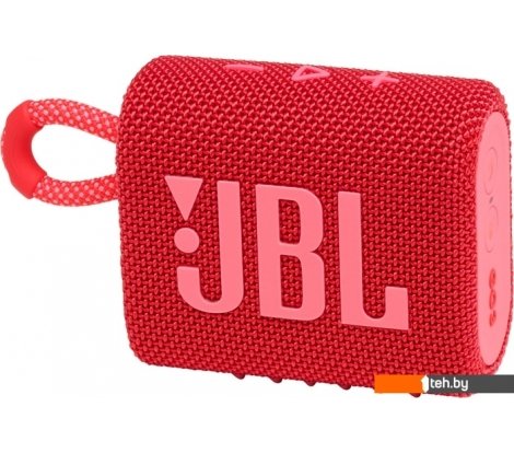  - Беспроводные и портативные колонки JBL Go 3 (красный) - Go 3 (красный)