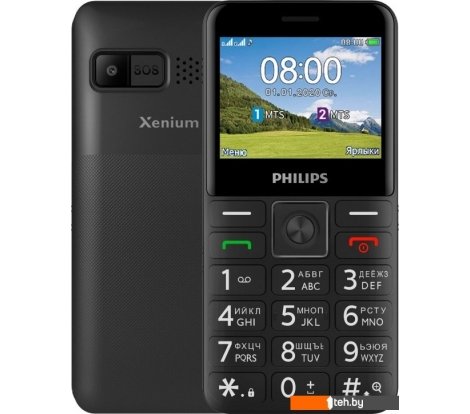  - Мобильные телефоны Philips Xenium E207 (черный) - Xenium E207 (черный)