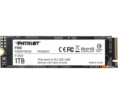 - SSD Patriot P300 1TB P300P1TBM28 - P300 1TB P300P1TBM28