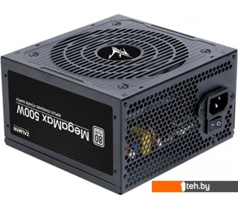  - Блоки питания Zalman MegaMax TXll 500W ZM500-TXII - MegaMax TXll 500W ZM500-TXII