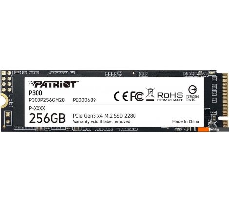 - SSD Patriot P300 256GB P300P256GM28 - P300 256GB P300P256GM28