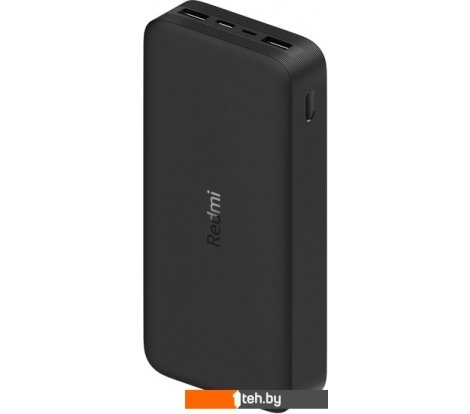  - Портативные зарядные устройства Xiaomi Redmi Power Bank 20000mAh (черный, международная версия) - Redmi Power Bank 20000mAh (черный, международная версия)