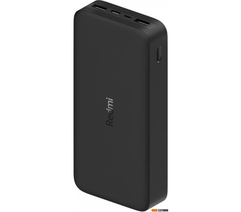  - Портативные зарядные устройства Xiaomi Redmi Power Bank 20000mAh (черный, международная версия) - Redmi Power Bank 20000mAh (черный, международная версия)